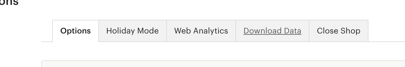 Step 4 - Download Data tab